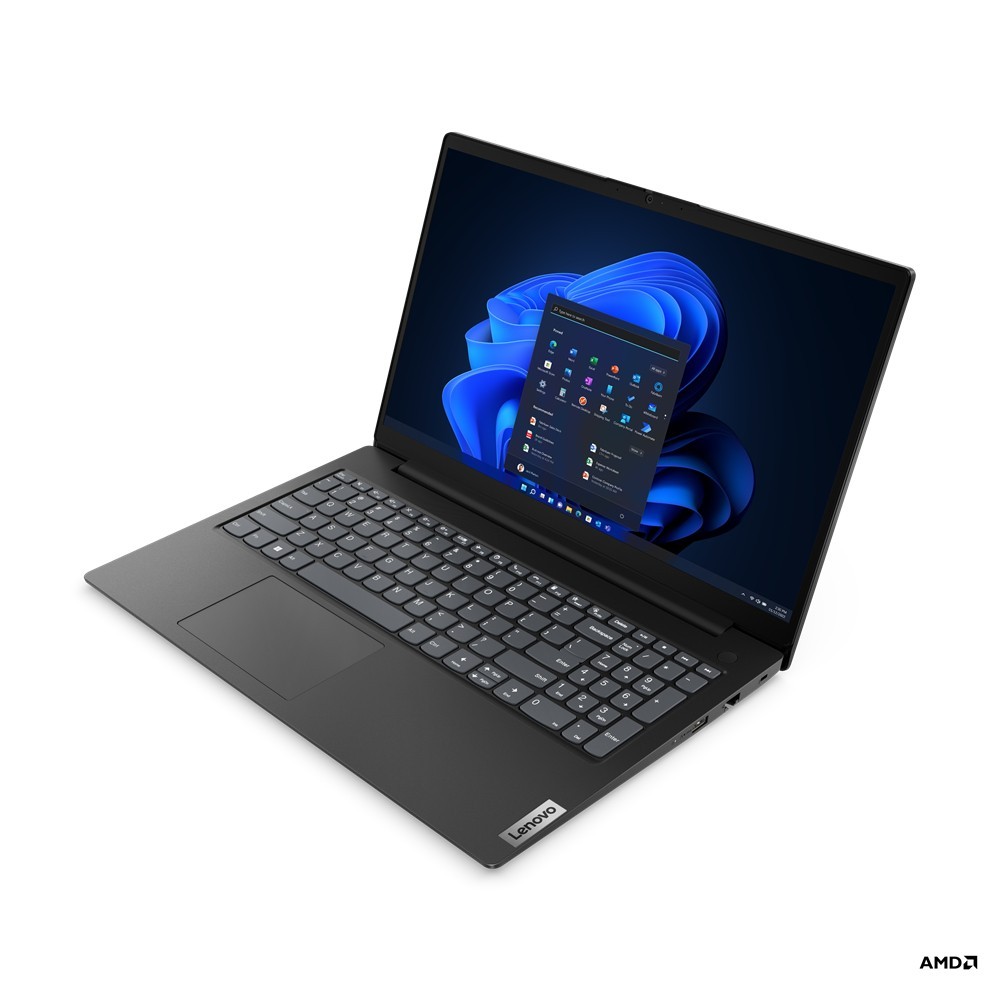 Lenovo V15 G4 AMN Laptop 15.6" Full HD AMD Ryzen™ 5 7520U 8 GB LPDDR5-SDRAM 256 GB SSD Wi-Fi 5 (802.11ac) Windows 11 Pro Black