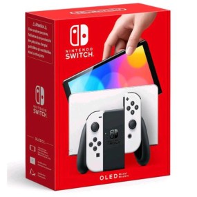 Nintendo Switch OLED portable game console 7" 64 GB Touchscreen Wi-Fi White