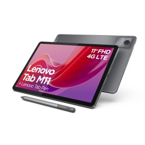 Lenovo Tab M11 4G LTE 128 GB 11" Mediatek 4 GB Wi-Fi 5 (802.11ac) Android 13 Gray