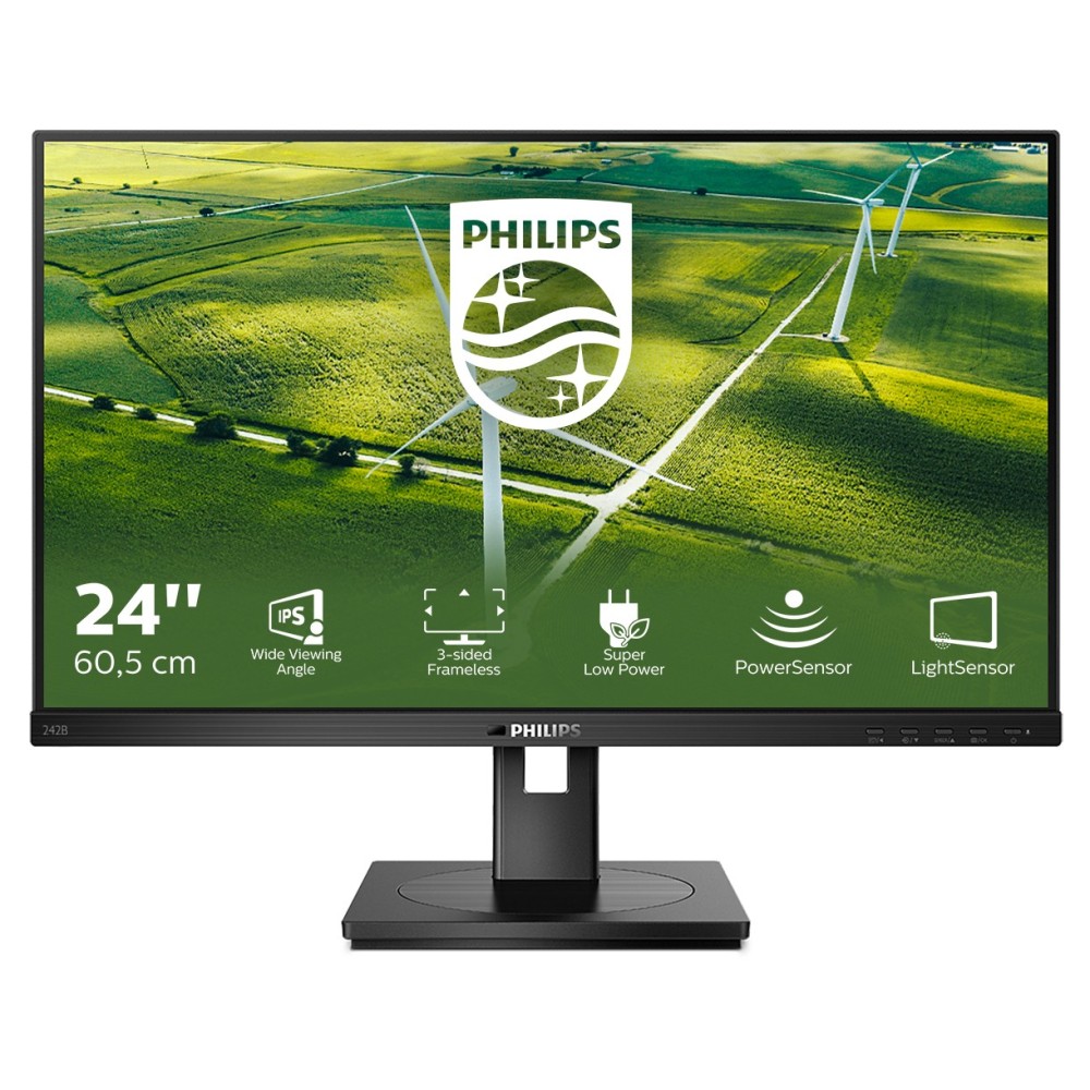 Philips 242B1G 00 LED display 23.8" 1920 x 1080 pixels Full HD Black