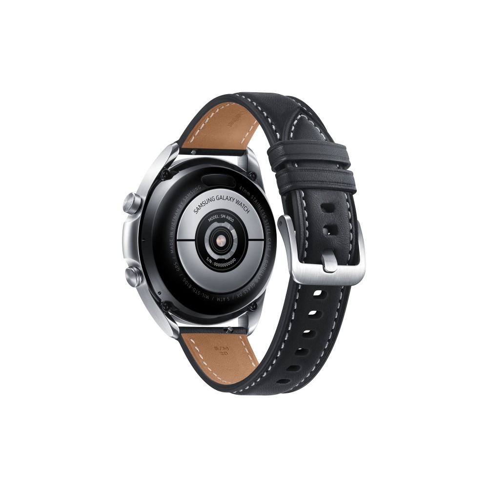 Samsung Galaxy Watch3 3,05 cm (1.2") OLED 41 mm Numérique 360 x 360 pixels Écran tactile Argent Wifi GPS (satellite)