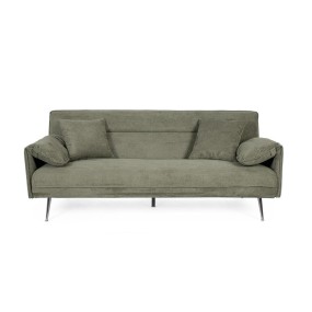 3P C-C OTTAWA olive sofa bed with eucalyptus wood structure L 200
