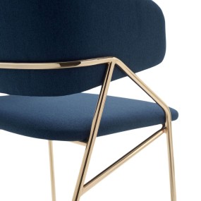 Ambiance Italia LINE PT armchair upholstered in fabric