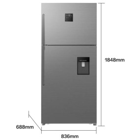 TCL RT545GM1220 frigorifero...