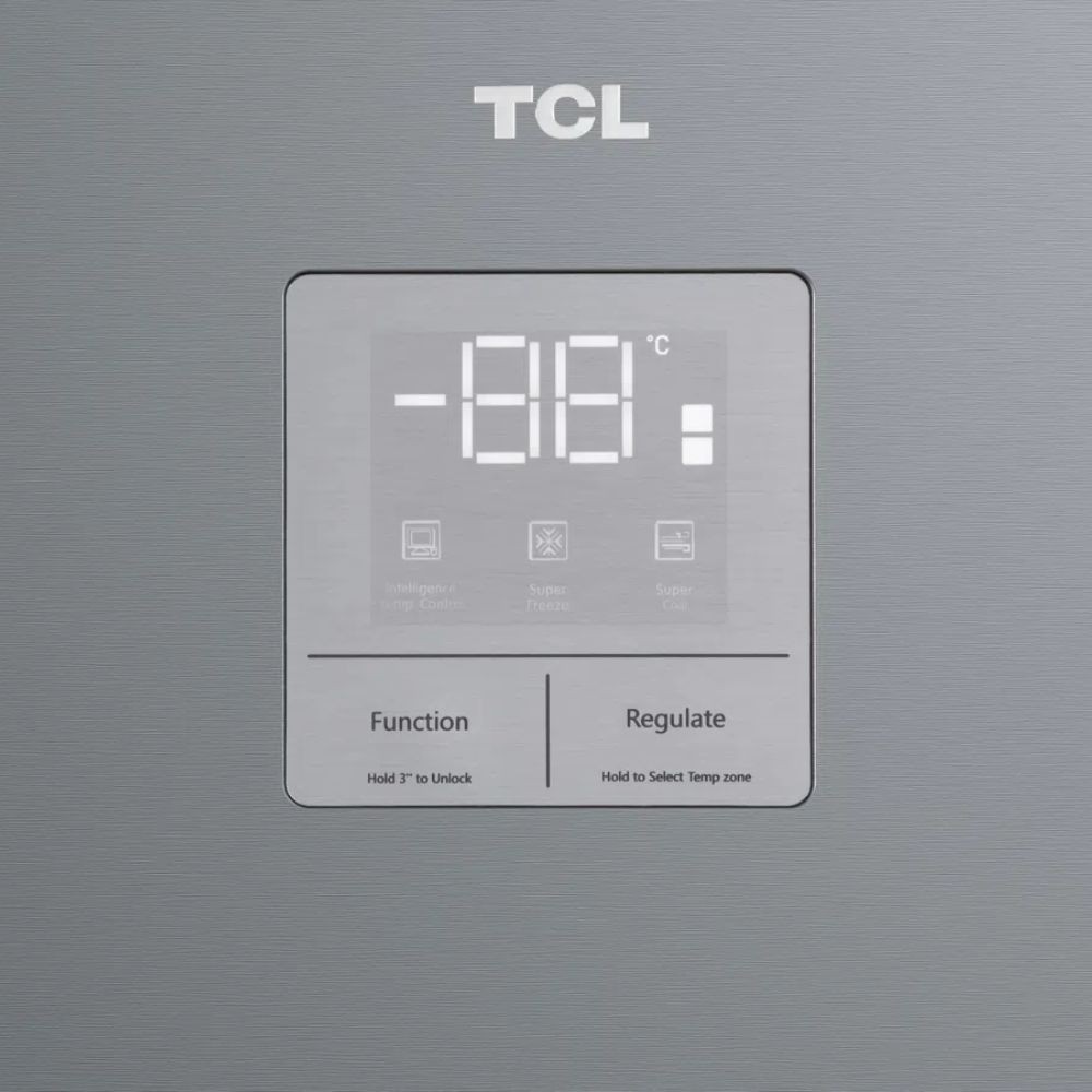 TCL RT545GM1220 fridge-freezer Freestanding 536 L F Stainless steel