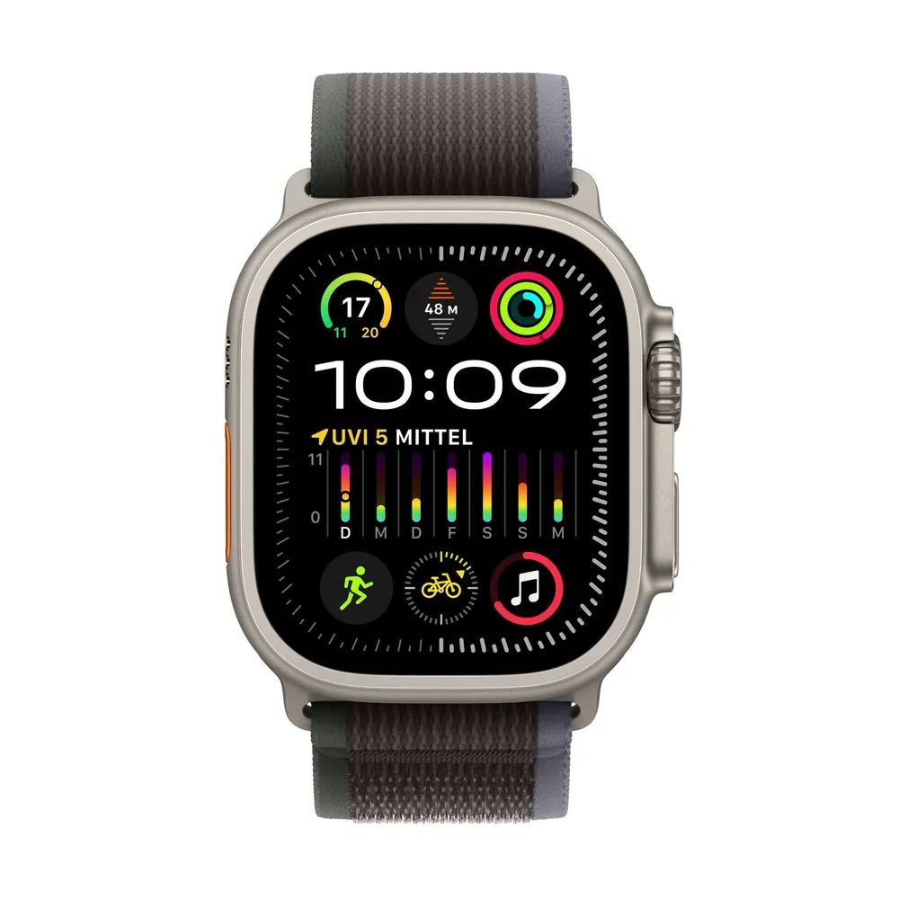 Apple Watch Ultra 2 OLED 49 mm Digital 410 x 502 Pixel Touch screen 4G Titanium GPS