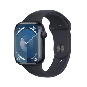 Apple Watch Series 9 45 mm Digitale 396 x 484 Pixel Touch screen Nero Wi-Fi GPS