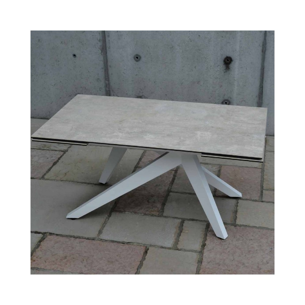 Table extensible Dan avec 2 rallonges 40 cm