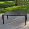 Susy extendable table with 2 extensions