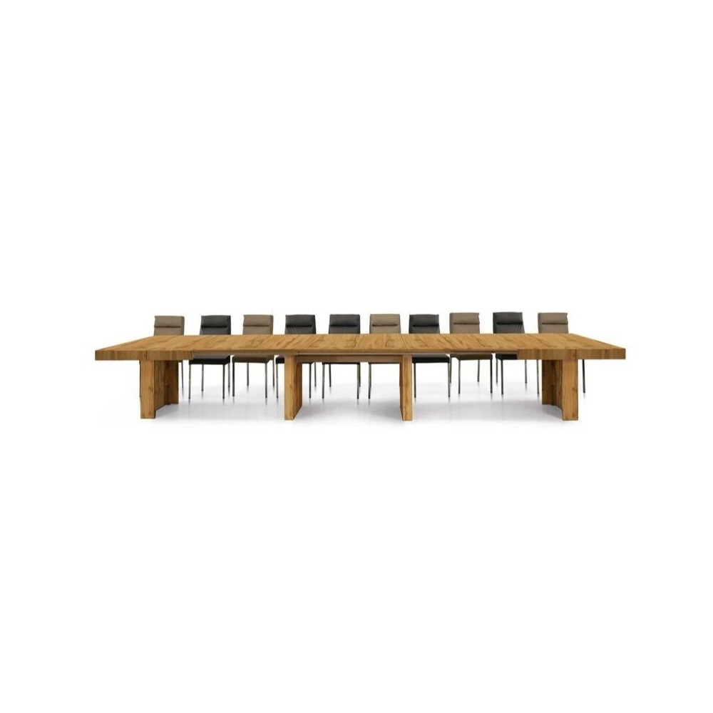 Prime table structure and top in knotted oak